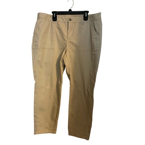 Lane Bryant Size 22 Khaki Women's Pant Classic Fall Wardrobe - Picture 1 of 8